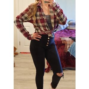 Abercrombie and Fitch Flannel. S